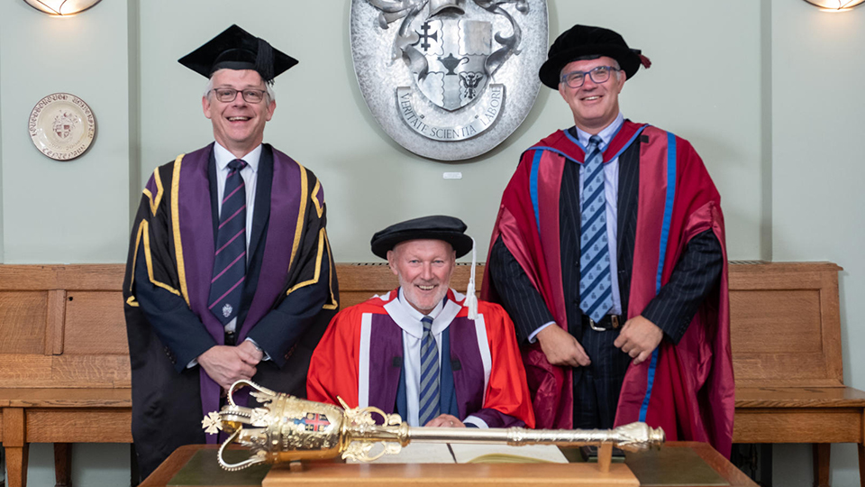 honorary graduate presentation