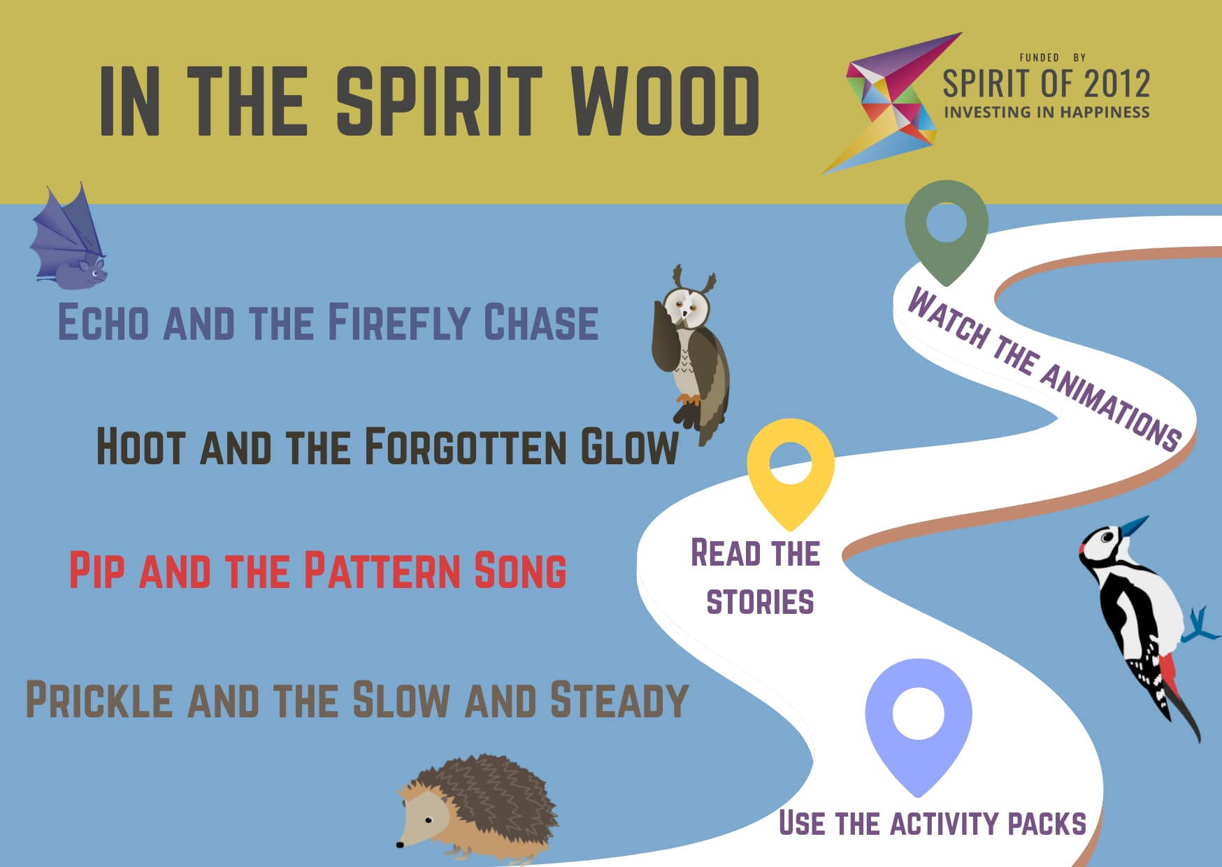 Advertisement for In the Spirit Wood