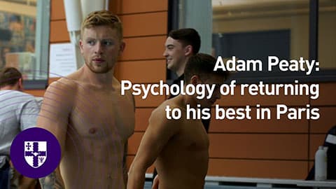 Swimmer Adam Peaty