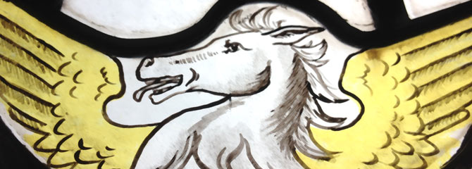 Stained glass for section 8