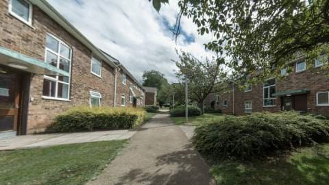 External view of Faraday halls