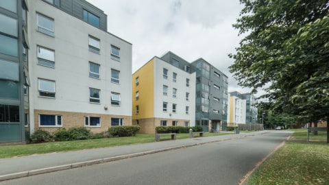 External view of John Phillips halls