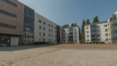 External view of Robert Bakewell halls