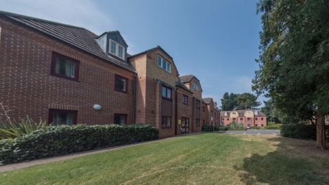 External view of the Holt halls