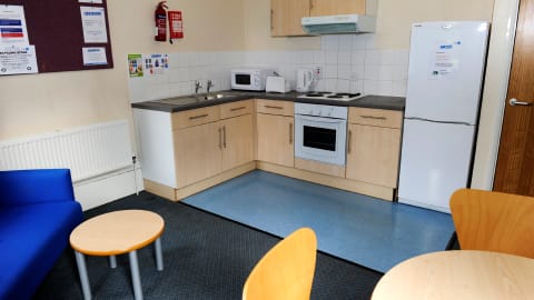 External view of Harry French halls