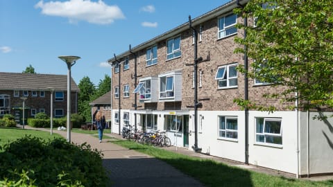 External view of Rutherford halls