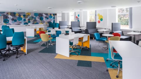 Study room in William Morris hall