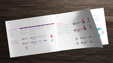 Corporate branding material