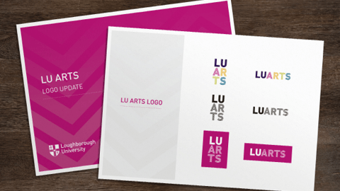 LU Arts branding