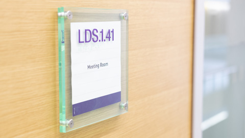 a room number in the Design School