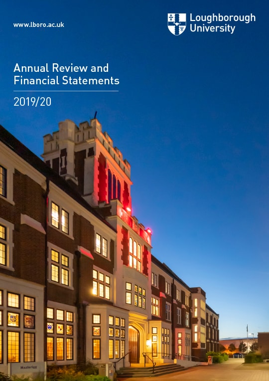 Financial statements 2019-20 cover