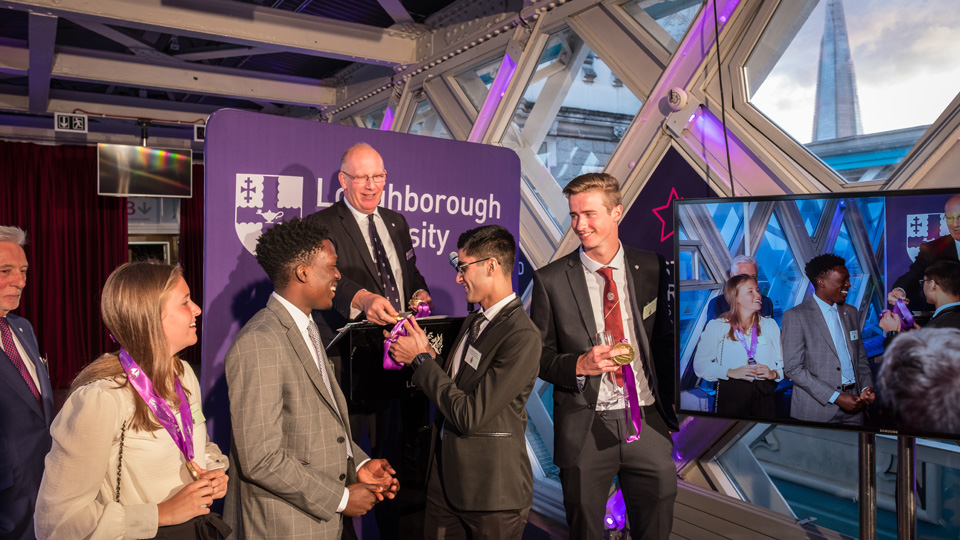 a group of people at an event with the Vice Chancellor