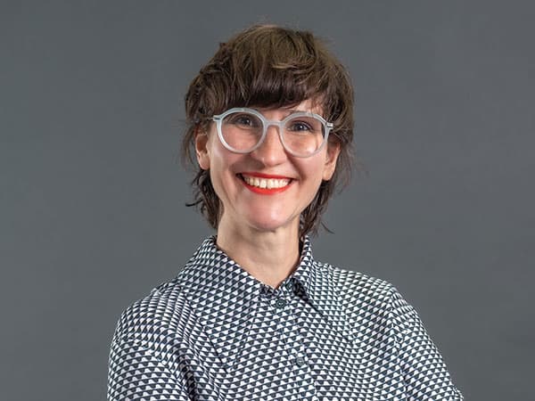 Ksenia Chmutina smiling