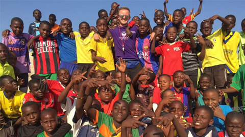 group photo in zambia