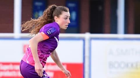 a player on the pitch