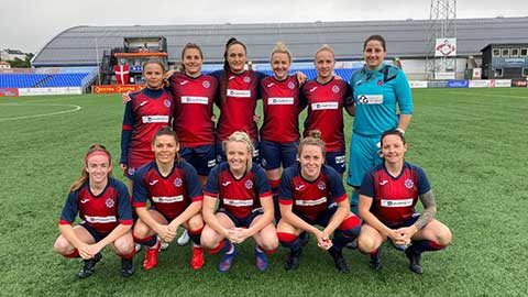 Lightning Football Team GB Police squad photo