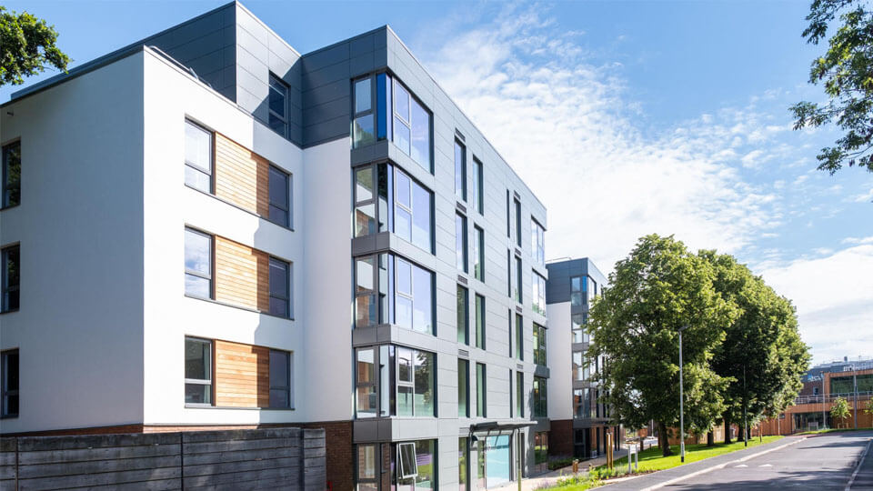 hall of residence building