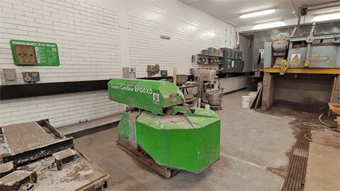 concrete preparation lab