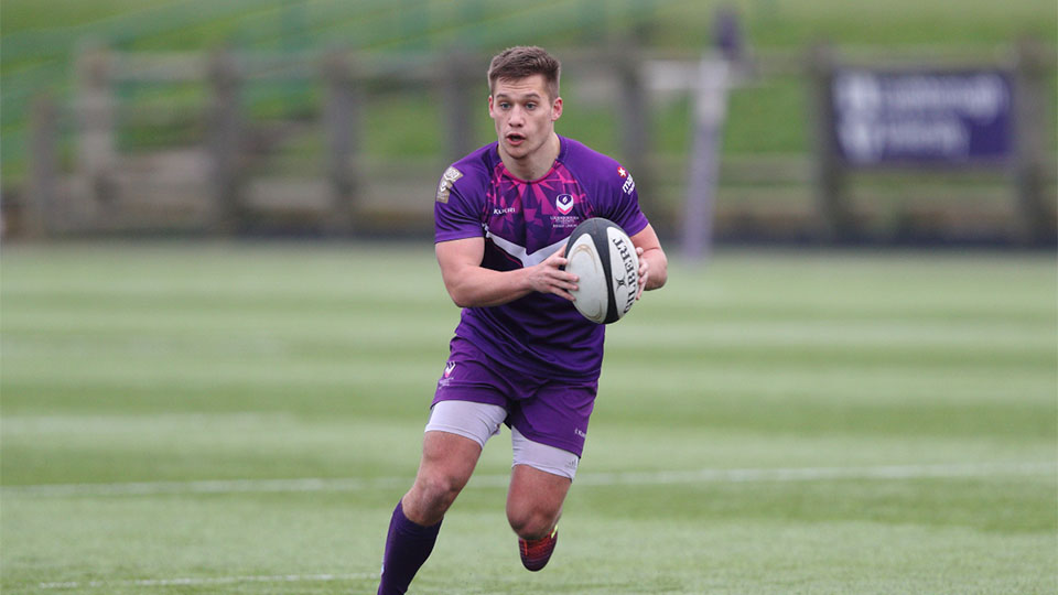 Performance sport, student playing rugby