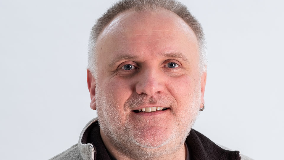 An academic, Ed Brown, from Loughborough University