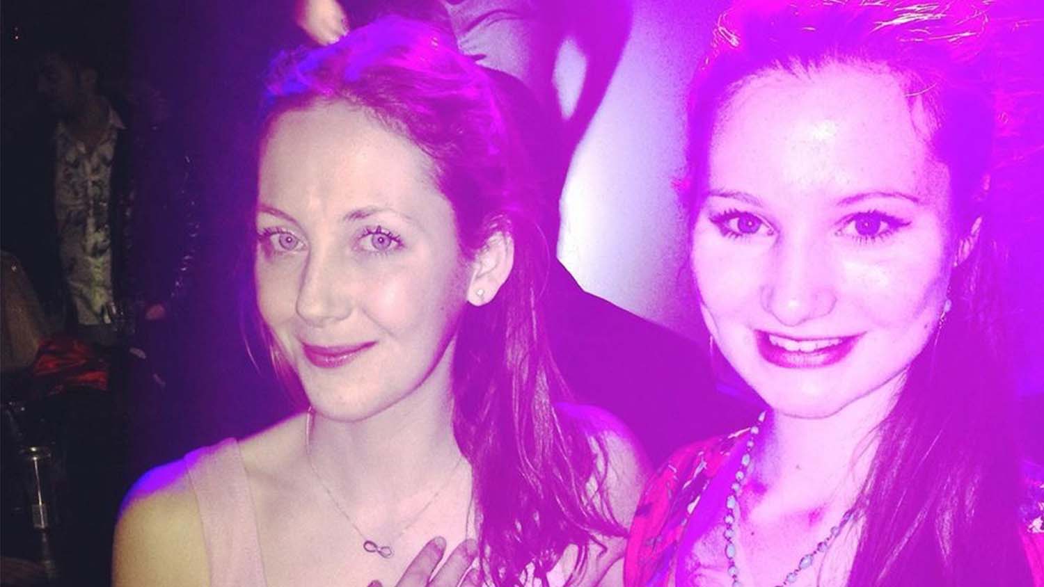 Imogen and her friend.