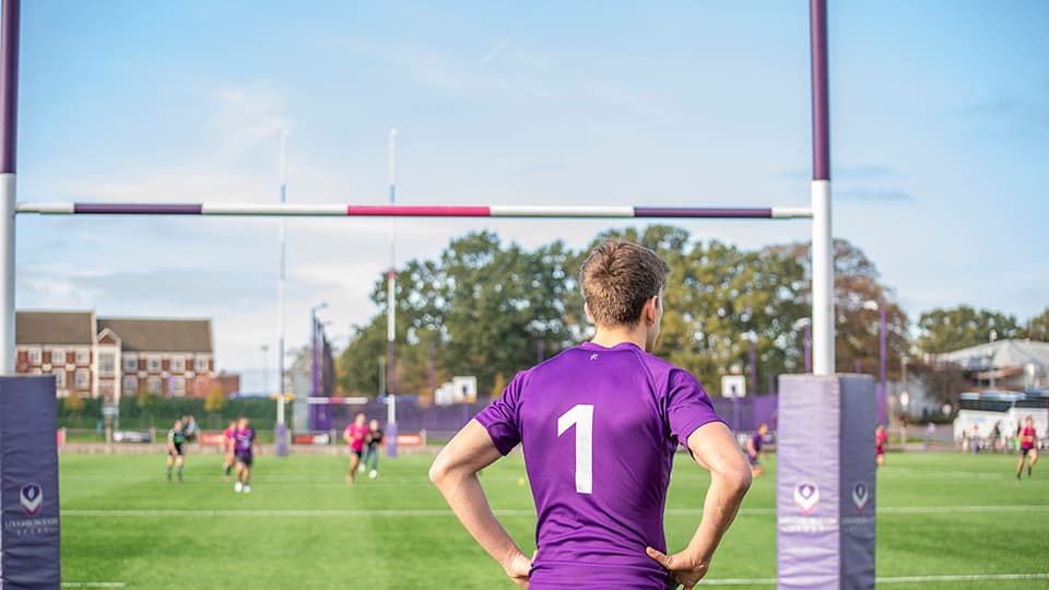 Loughborough rugby pitch