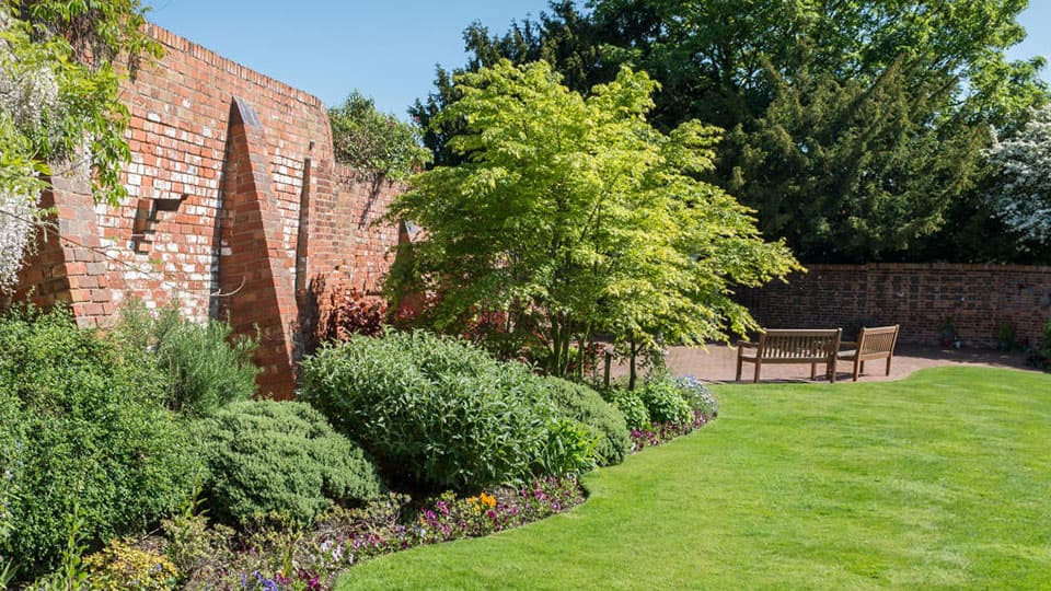 The garden of remembrance on the Loughborough Campus
