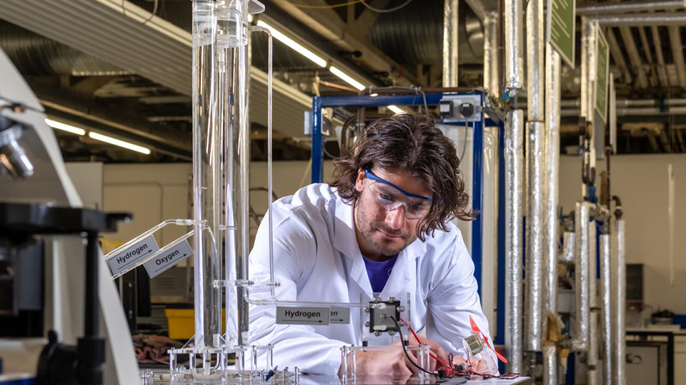 Mateja Mihajlovic studying in the Pilot Lab