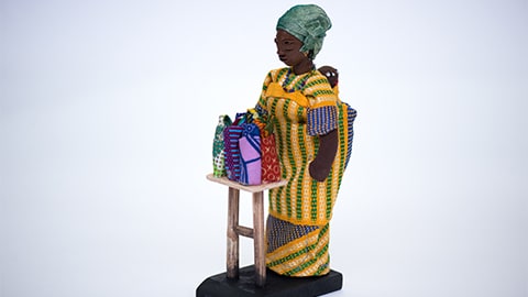 Homemade Ghanaian dolls - Prof. Katherine Gough