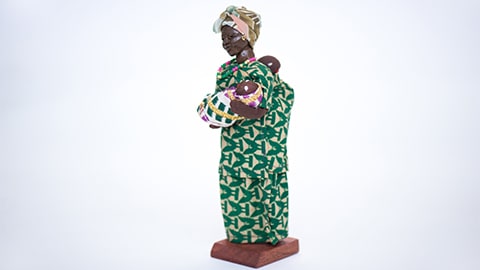 Homemade Ghanaian dolls - Prof. Katherine Gough