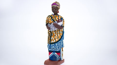 Homemade Ghanaian dolls - Prof. Katherine Gough