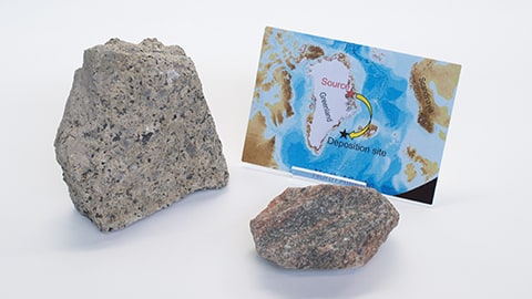 Iceberg rafted debris - Dr Jeff Evans