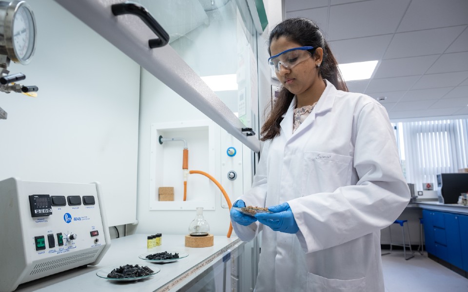 Scientist in the lab