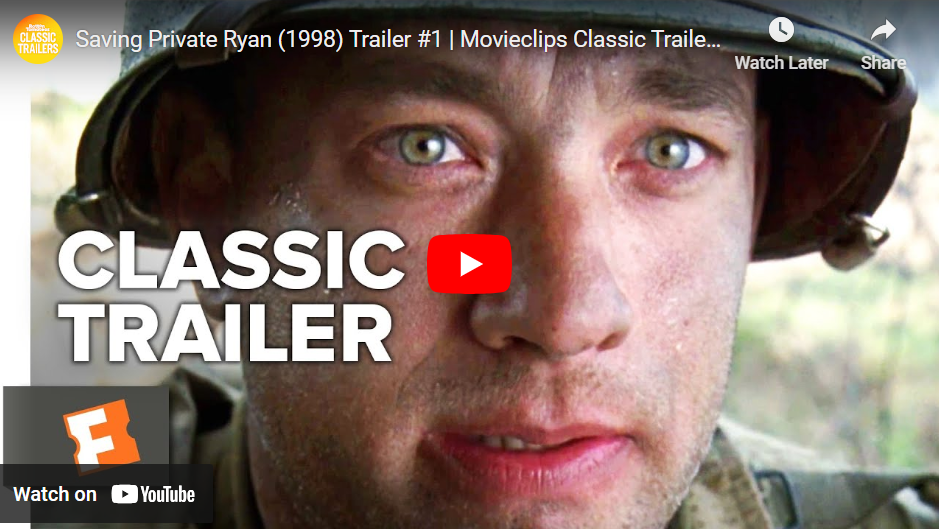 Movie still from Saving Private Ryan