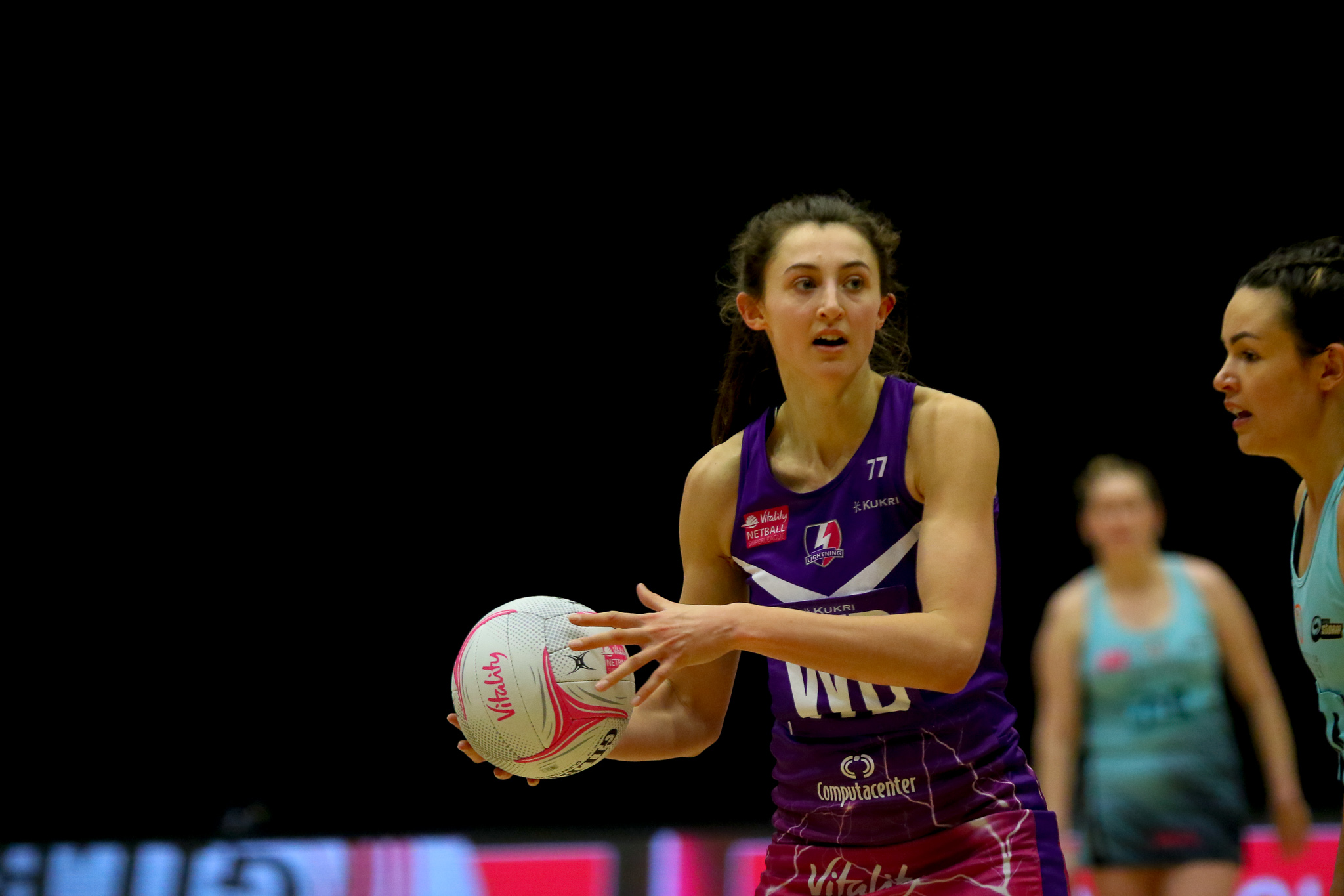 Beth Cobden in action