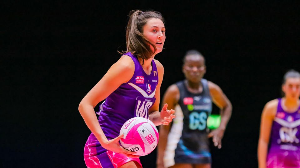 Beth Cobden in action