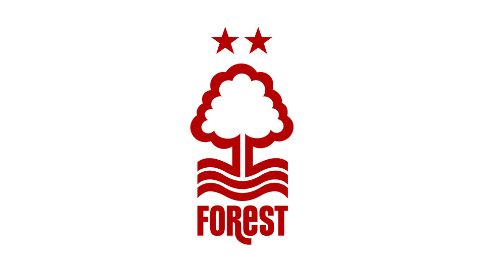 the club crest of a tree for Nottingham Forest football club