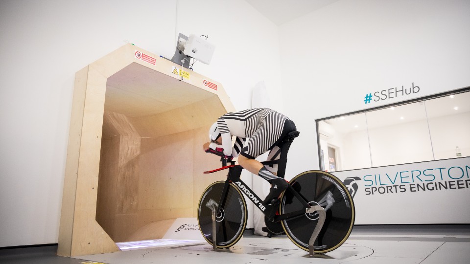 Axel Dopfer in the Silverstone Sports Engineering Hub