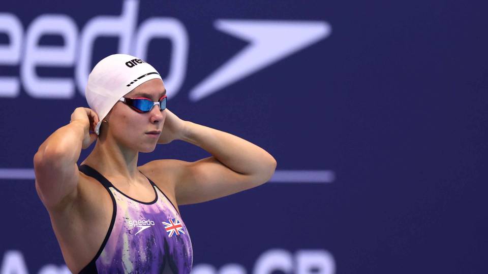 freya colbert pre swin race