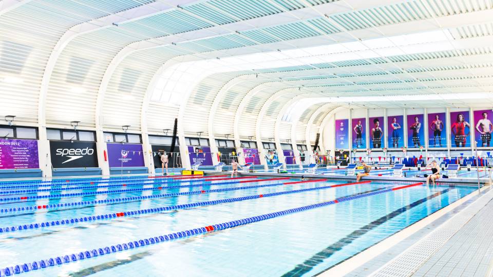 Loughborough Uni swimming pool