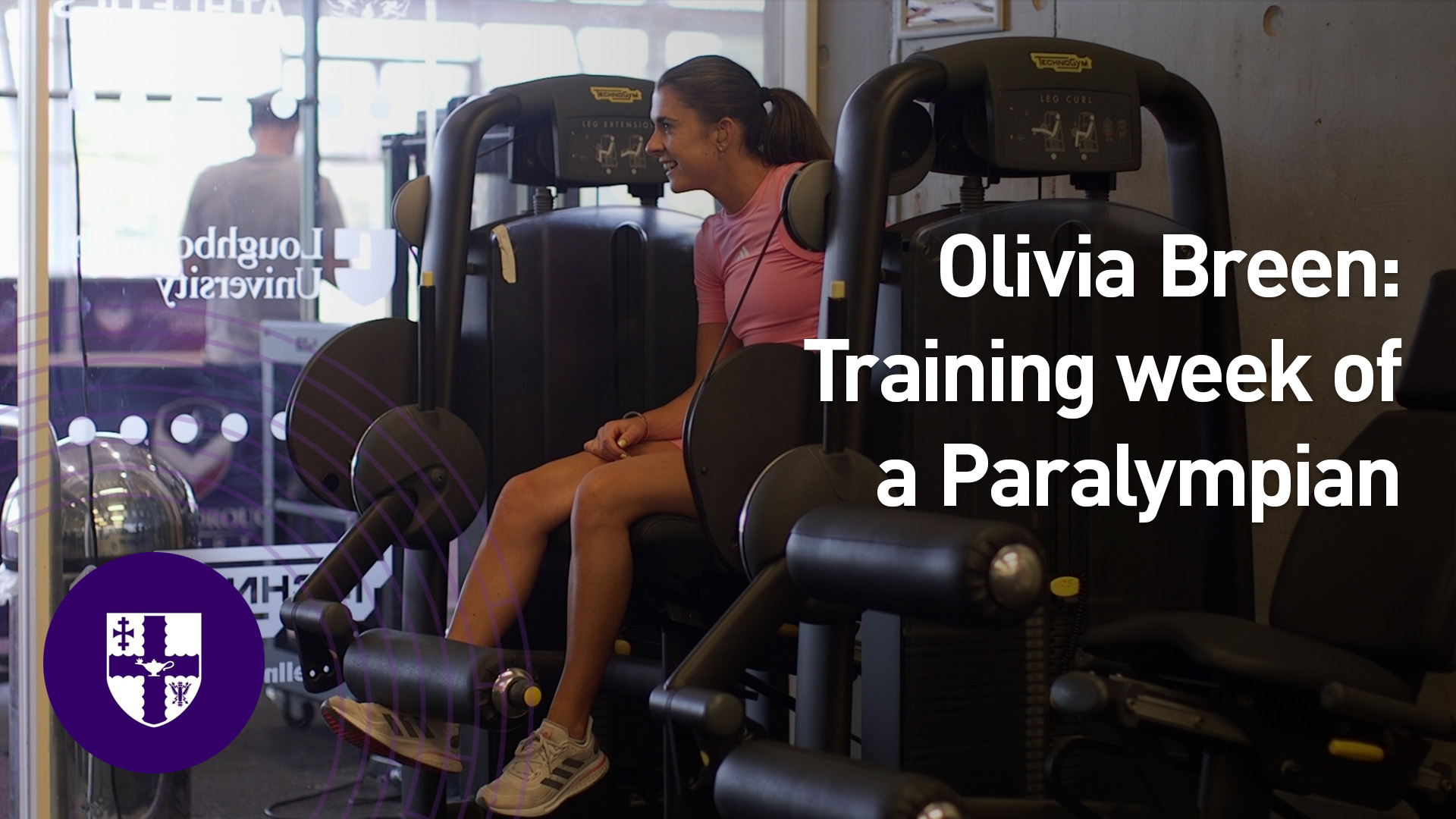 Olivia Breen training