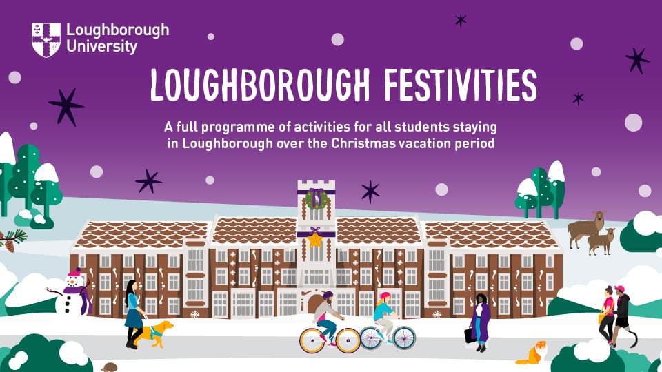The banner image for Loughborough Festivities, reading 